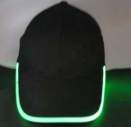 led baseball cap